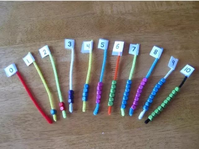 幼儿园数学手工自制玩教具（16款）